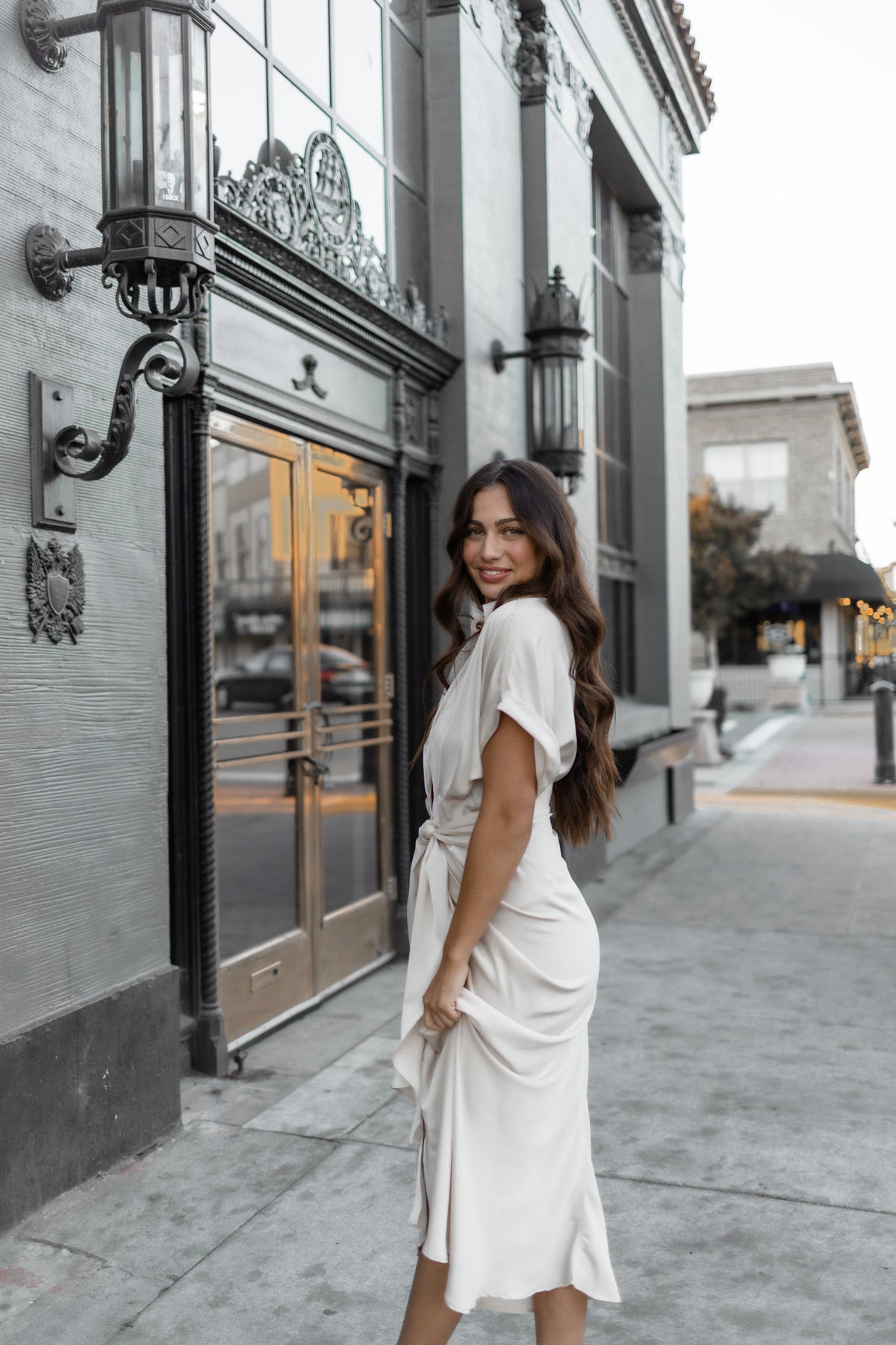 Sway with me Satin midi