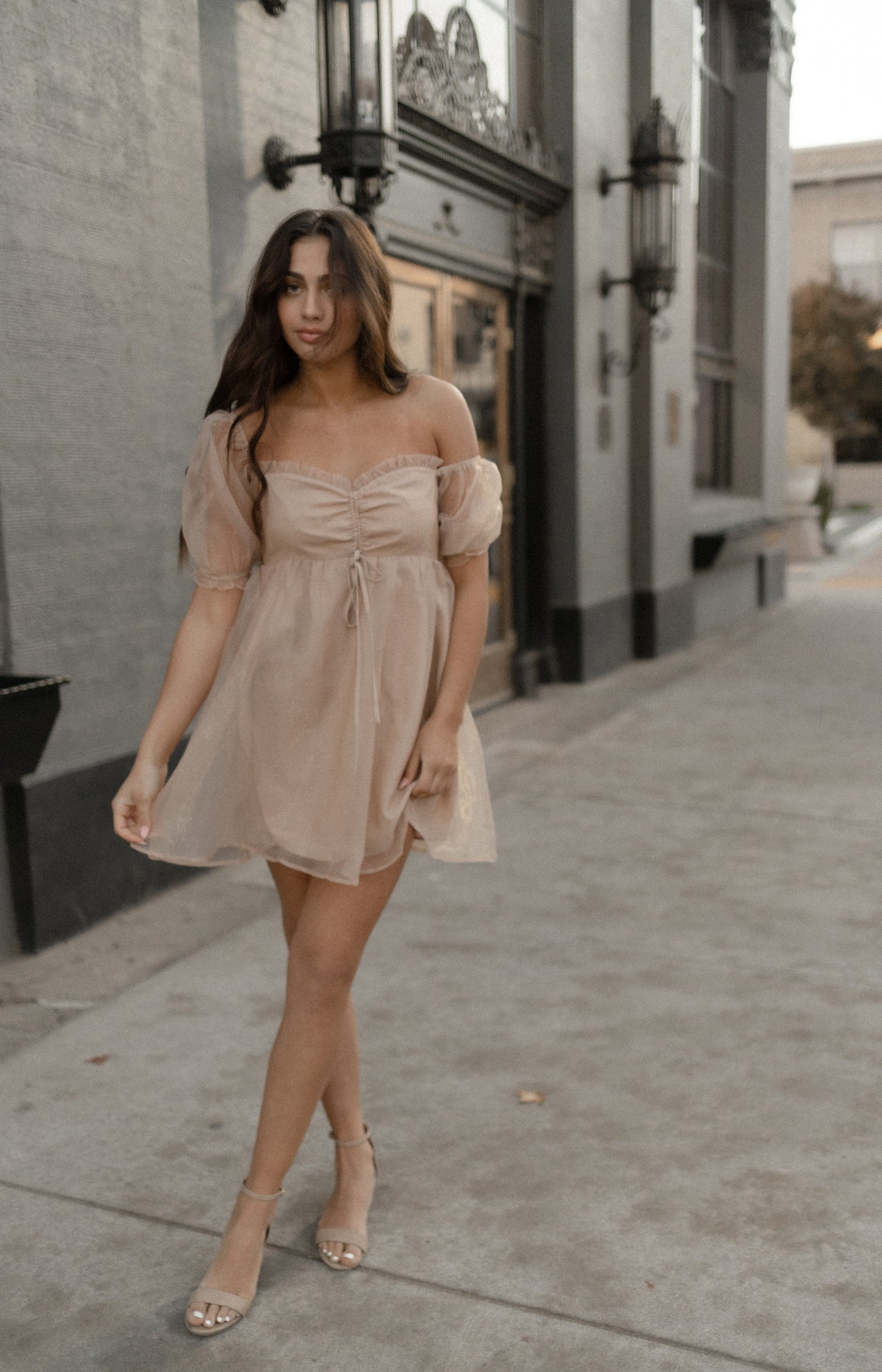 Organza babydoll dress Medium Organza babydoll dress Medium
